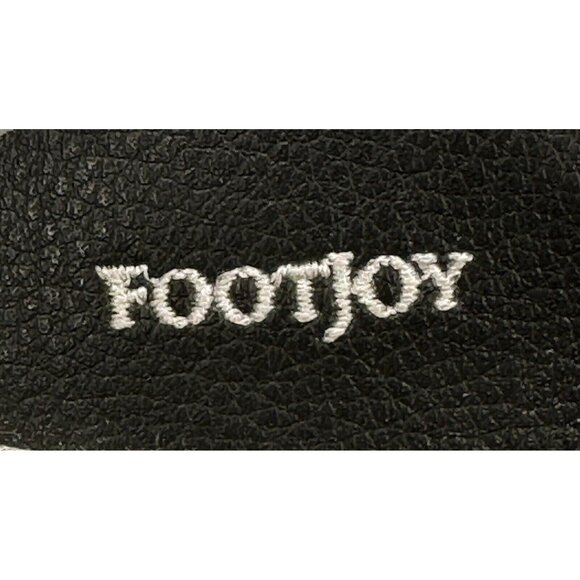 VTG FootJoy FJ Womens Golf Shoes GreenJoys 48384 Soft Spike White Black Size 10M - Picture 10 of 12